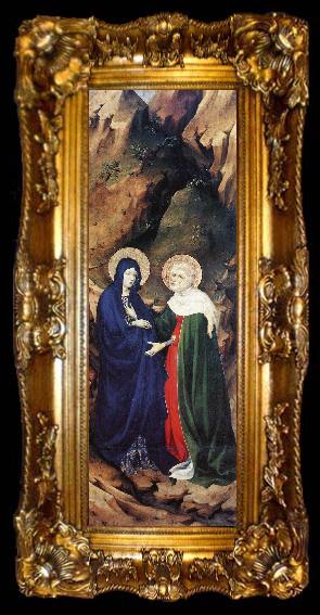 framed  BROEDERLAM, Melchior The Visitation df, ta009-2